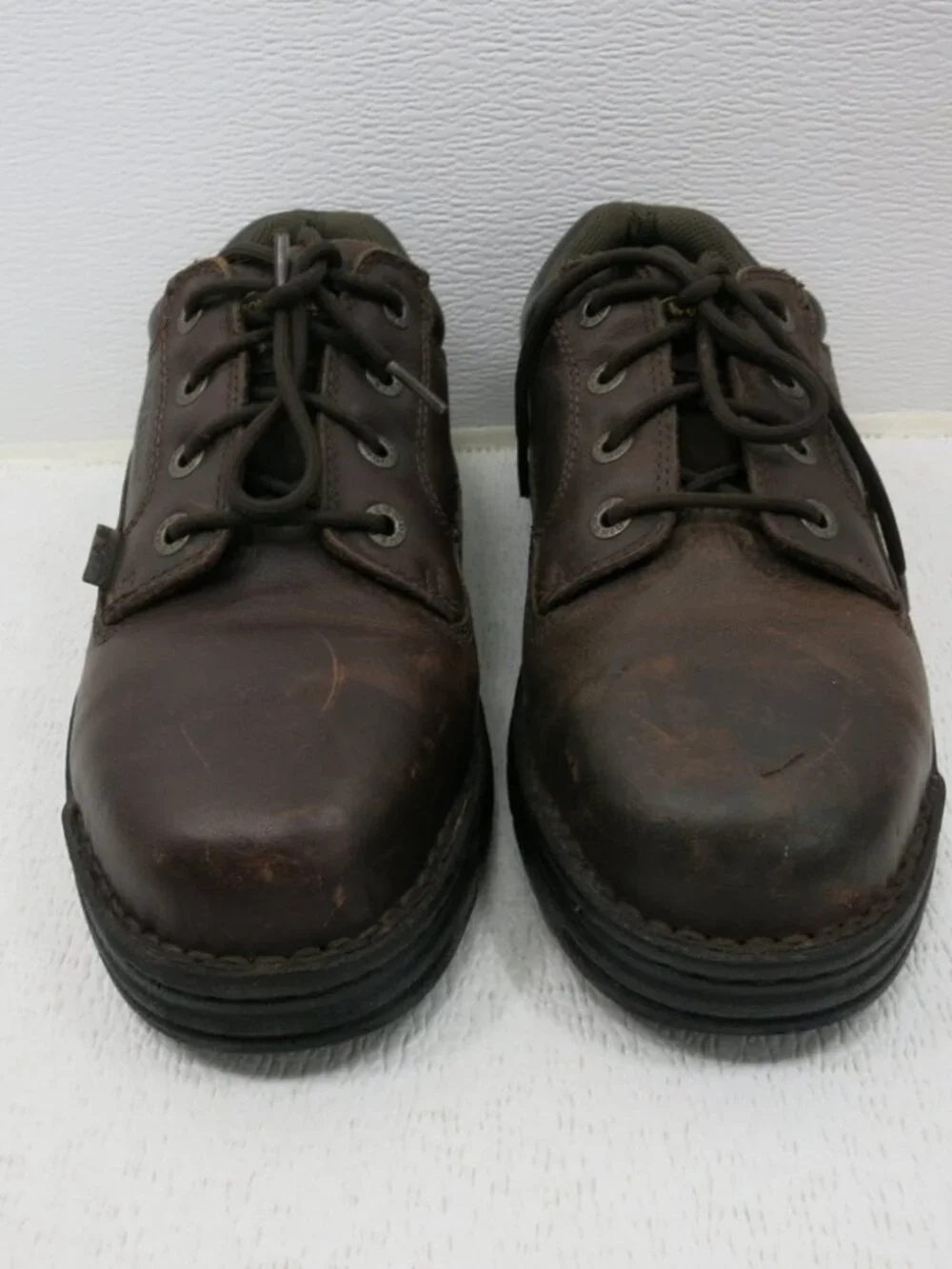 Wolverine Durashocks Leather Steel Toe Oxford Men's Boot 9.5